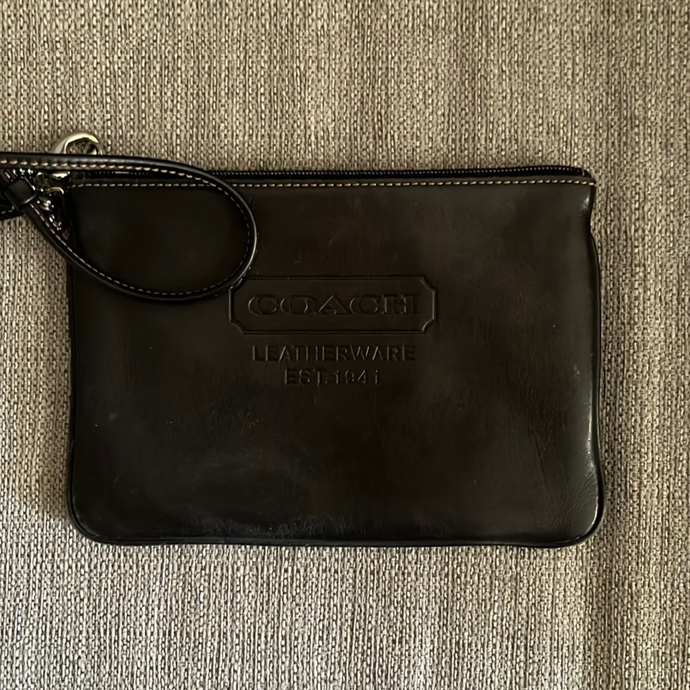 Vintage Coach wristlet